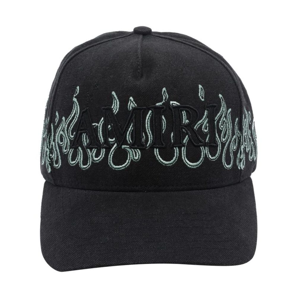 Amiri Men Amiri Flames Baseball Cap